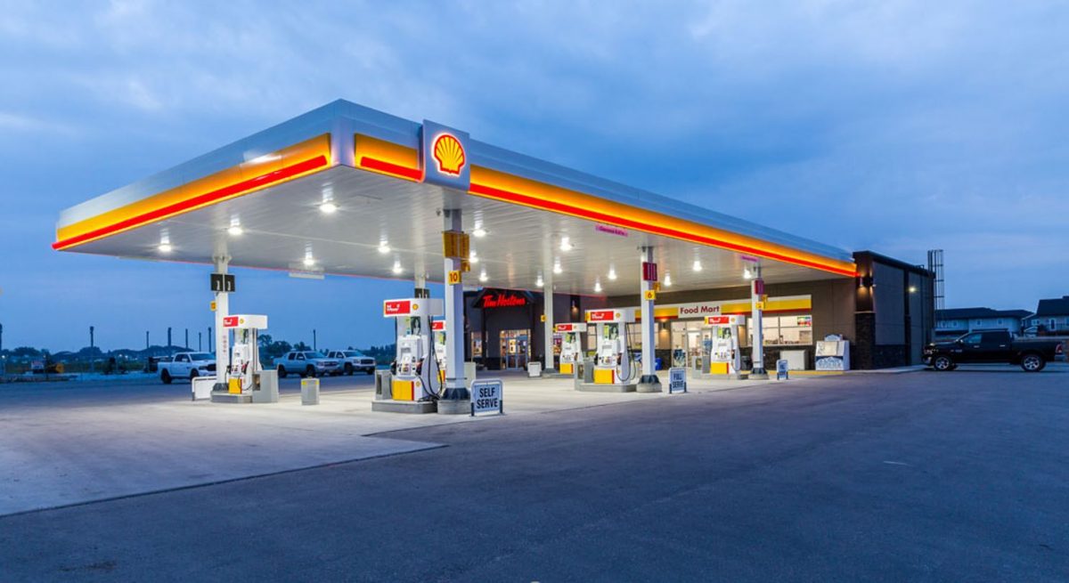 Shell gas stations
